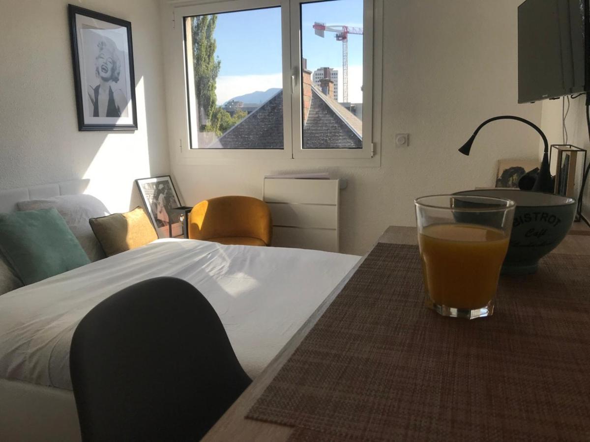Ferienwohnung Brooklyn - Studio Moderne A 2 Pas Du Tram A Grenoble Exterior foto
